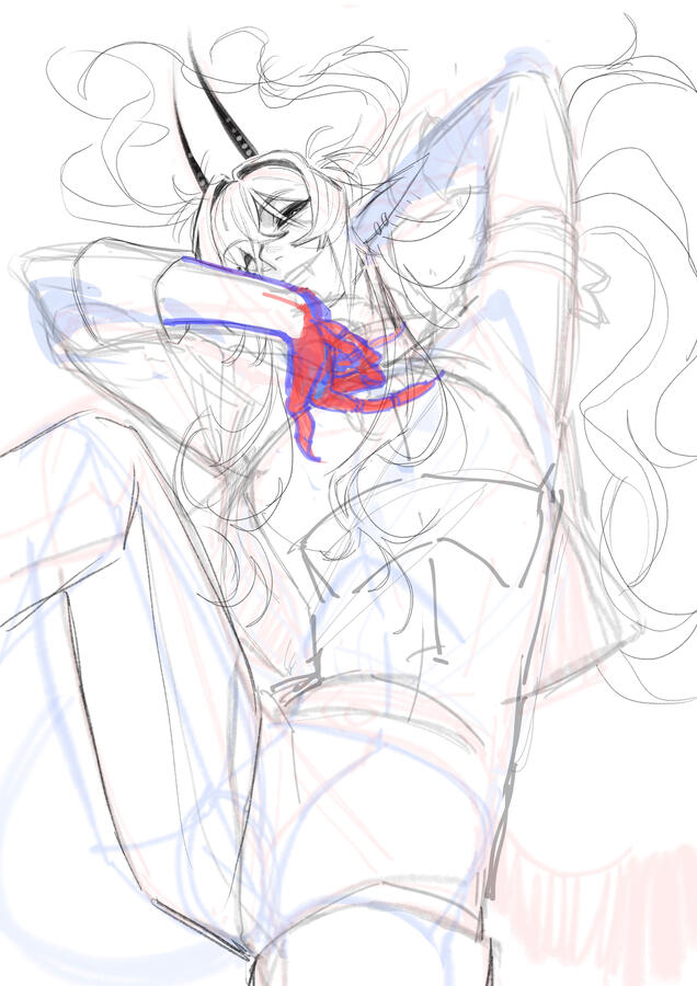 Original, Artbook Page (WIP)